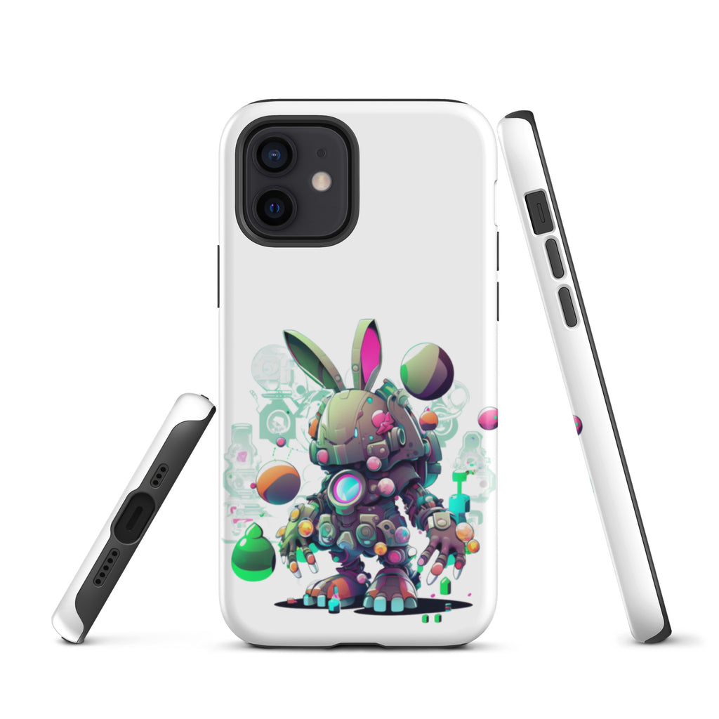 Easter Cyber Bunny Cottontail Tough Case for iPhone®