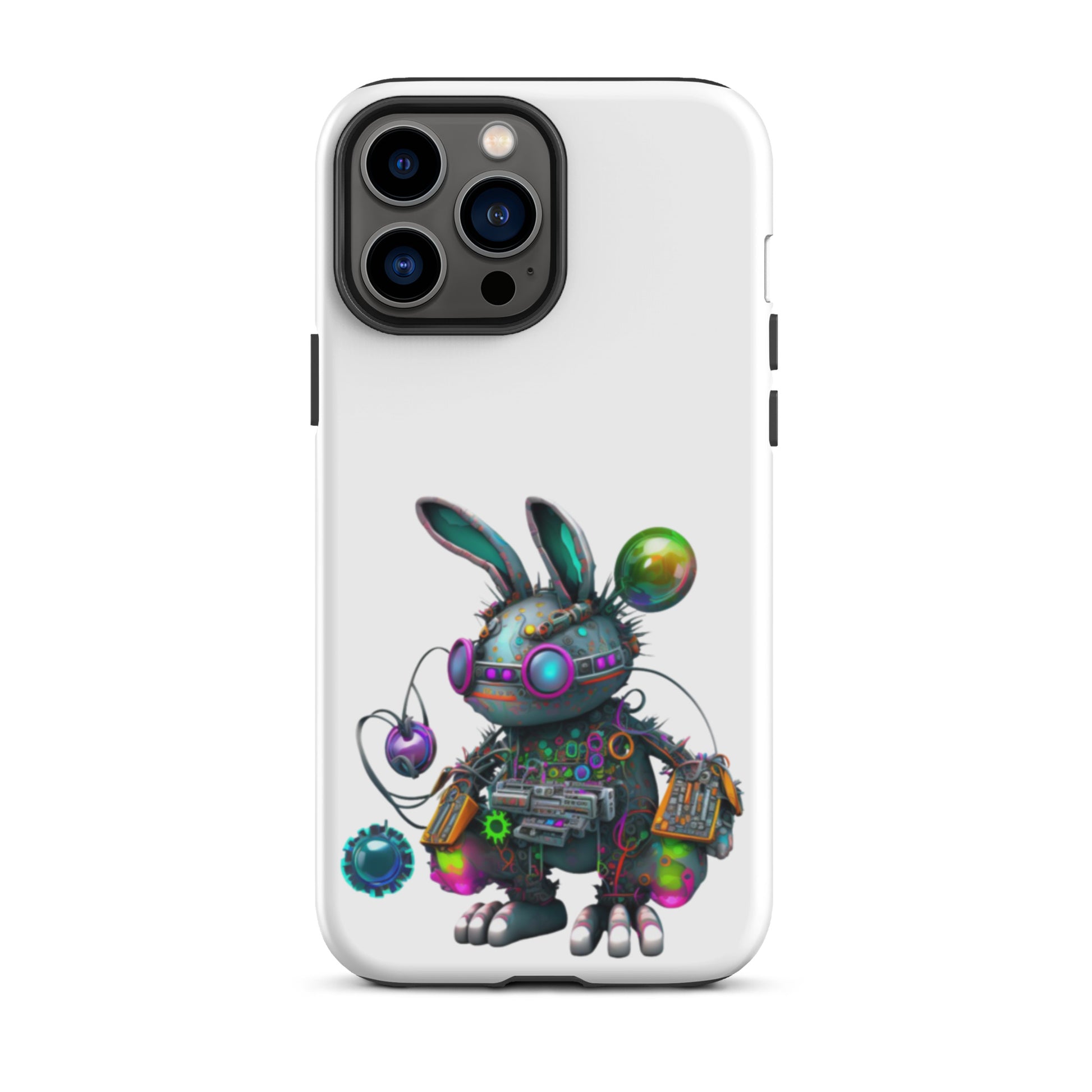 Easter Cyber Bunny Flopsy Tough Case for iPhone®