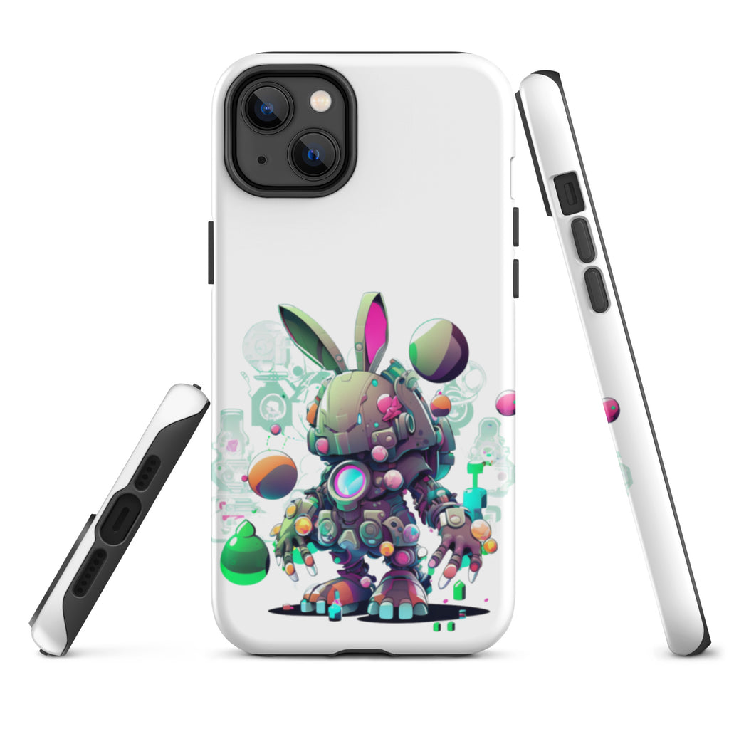 Easter Cyber Bunny Cottontail Tough Case for iPhone®