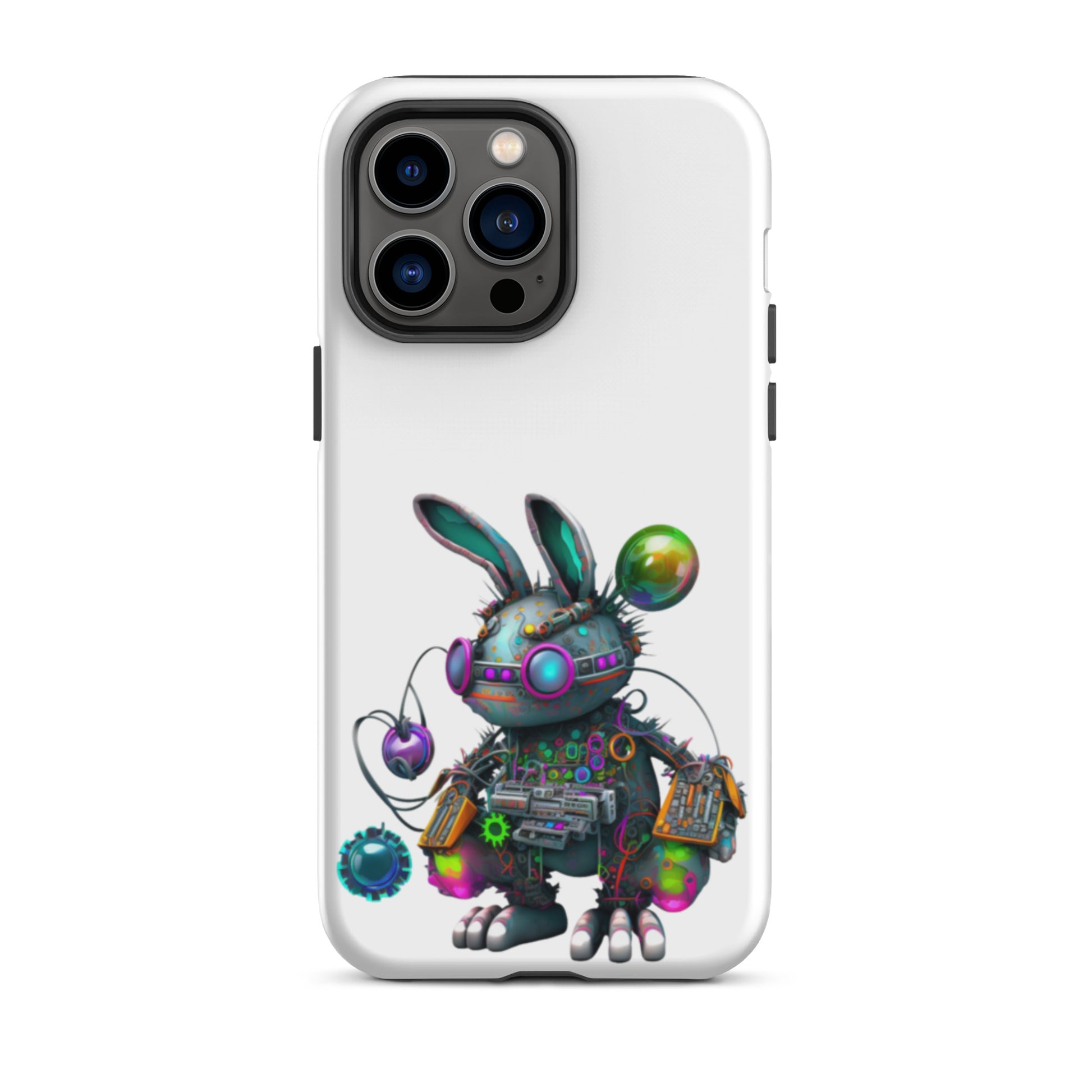 Easter Cyber Bunny Flopsy Tough Case for iPhone®